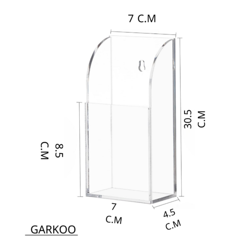 acrylic remote holder