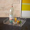 Acrylic serving tray
