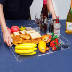 صينية تقديم اكريليك،مقاس45×45سم 5 صينية تقديم اكريليك