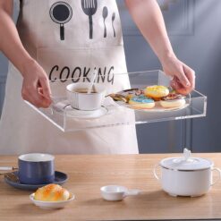 صينية تقديم اكريليك، مقاس 35×28سم 5 صينية تقديم الأكريليك