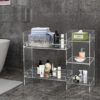 Acrylic storage shelf
