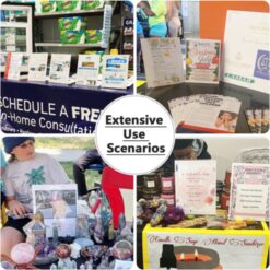 حامل لافتات أكريليك، مقاس(30x21)سم 9 حامل لافتات أكريليك