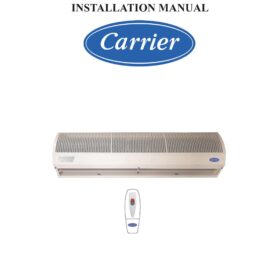 ستارة هواء, 1متر, بريموت ,1 موتور, 2 موتور, كاريير 12 air curtains installation manual "carrier"