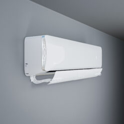 موزع هواء المكيف, موجه هواء المكيف, قابل للتعديل من(60 : 110)سم, Classic,اللون ابيض 12 عاكس تدفق الهواء