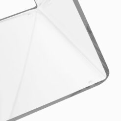 حامل إعلانات أرضي أكريليك 1 ستاند اعلانات a4 أكريليك شفاف أرضي – حرف Z