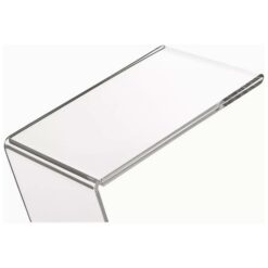 حامل عرض للمداخل والاستقبال 1 ستاند اعلانات a4 أكريليك شفاف أرضي – حرف Z